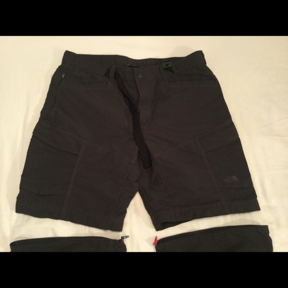 THE NORTH FACE RUGGED CARGO PANTS WITH DETACHABLE LOWER PANT.